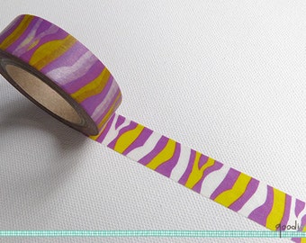 Washi Tape -  Colorful Tape //Zebra Washi Tape, Pretty Masking Tape // 10m