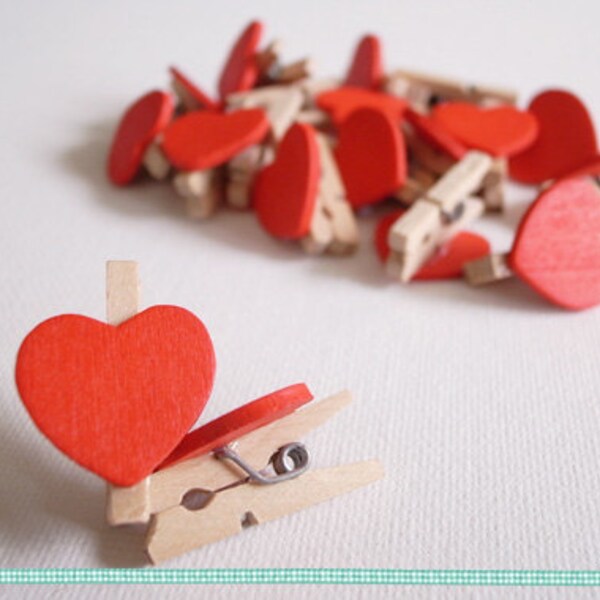 Mini Clothespins Etsy