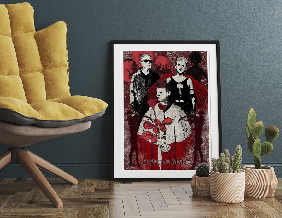 DEPECHE MODE Music Artwork / Wall Art / Fineart Print - Etsy