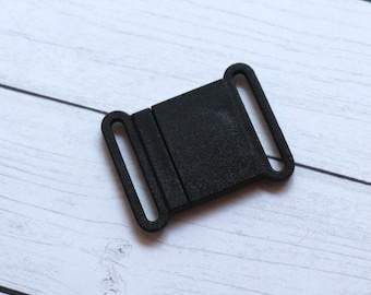 Clip de seguridad para cordones, clip para coser, componente de seguridad para cordones, clip de seguridad para cordones, 25 mm de separación, una pulgada