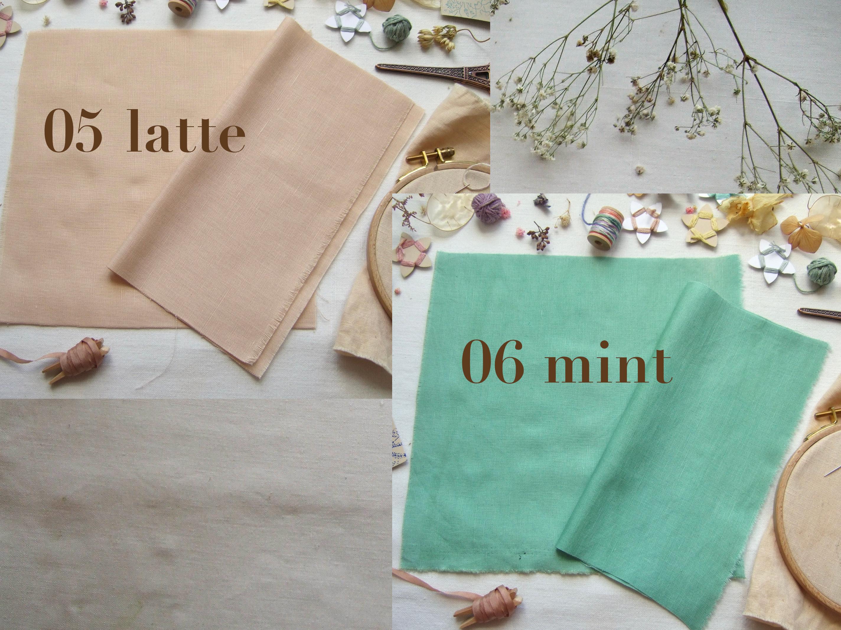 Coupons De Lin équatoria – Motif Feuillage Floral – Ameublement, Couture