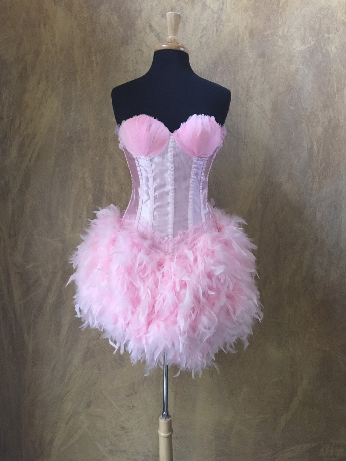 pink burlesque dress Pink pin up