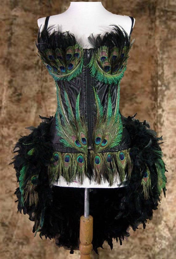 black burlesque dress PARIS CABARET DRESS
