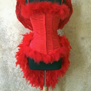 Pick Size-red Angel Burlesque Feather Costume With Wings - Etsy