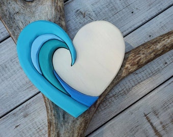 Heart Wave Etsy