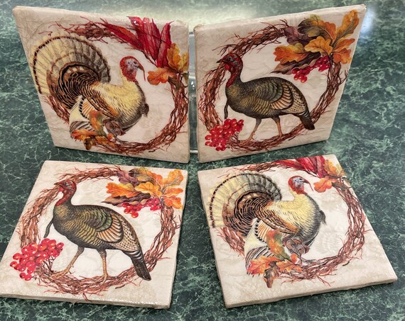 Thanksgiving Holiday Coasters
