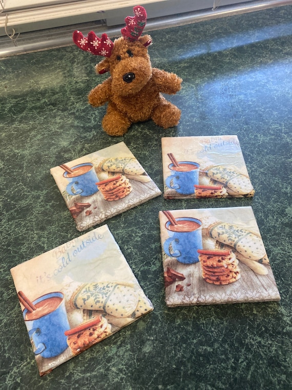Baby It’s Cold Outside Coasters