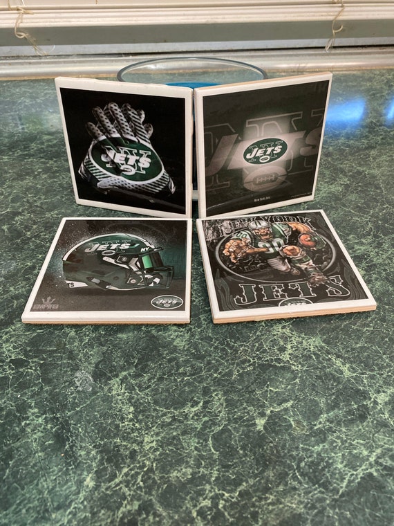 Jets Ceramic Tile Coasters