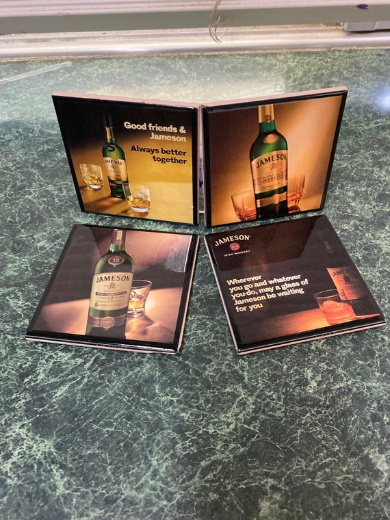 Jameson Irish Whiskey Ceramic Tile Coasters