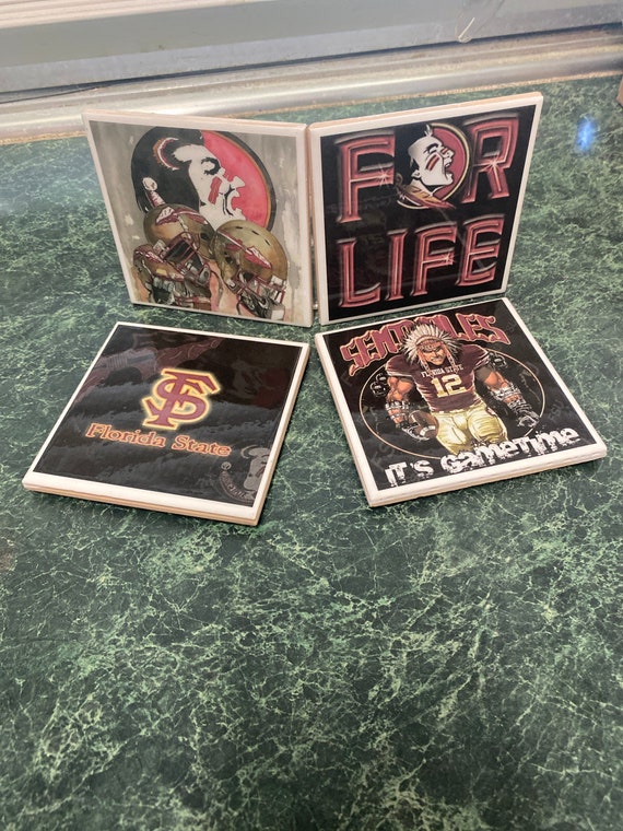 Seminole football coasters