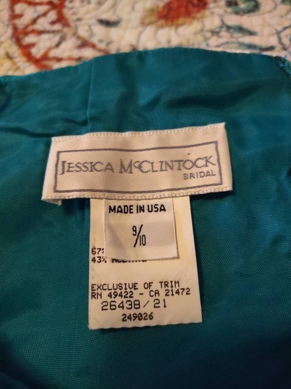 Jessica McClintock NWT Size 9/10 Vintage 1980s 19… - image 10