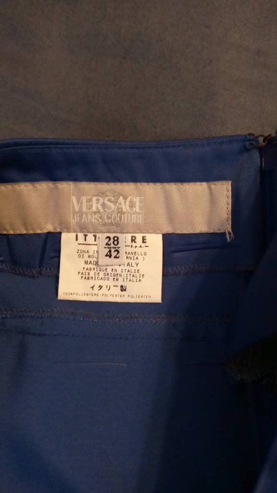 Versace Jeans Couture Amazing Sexy Electric Blue &