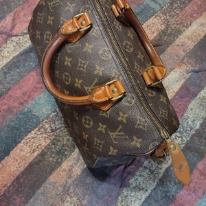 Vintage Louis Vuitton Classic Monogram Speedy 35 Bag – Recess