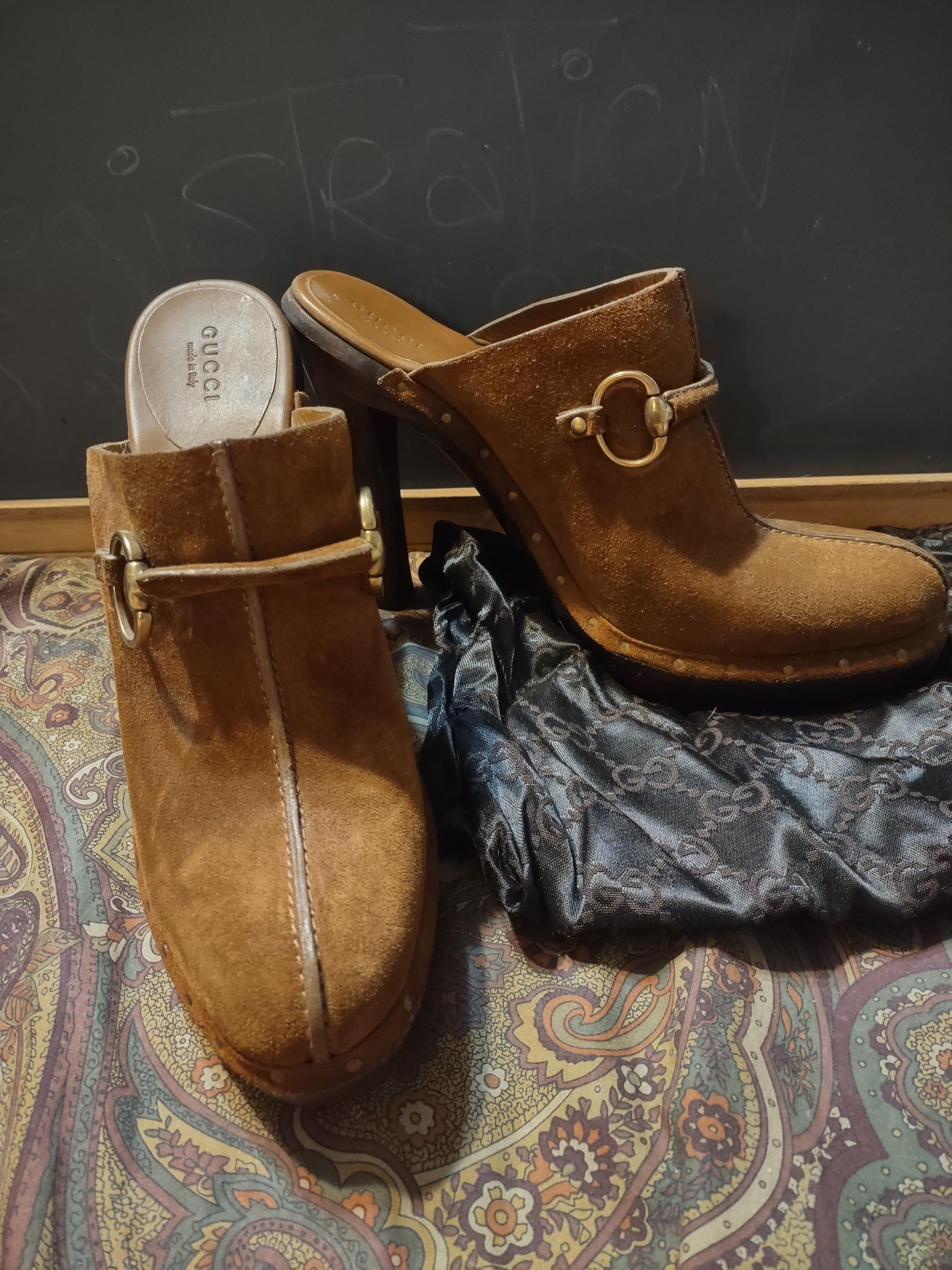 Gucci womens clogs best sale