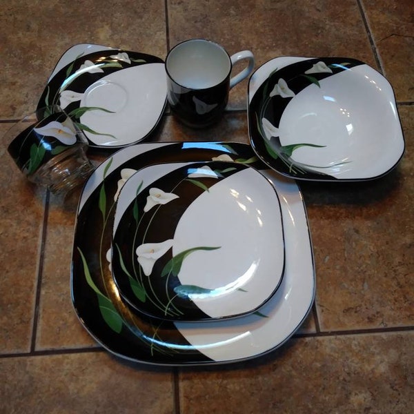 Art Deco Dinnerware Etsy