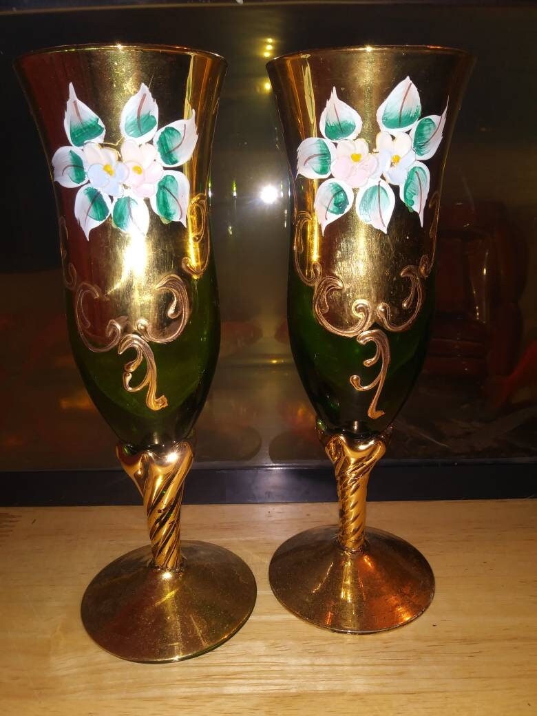 イタリー ベネチアングラスMURANOガラス ビンテージ