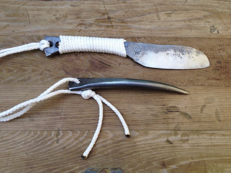 Sailors Rigging Knife Marlin Spike Set Hand Handmade Etsy