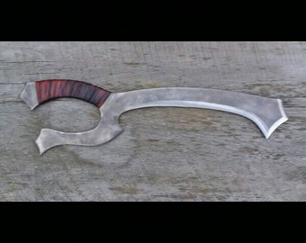 Klingon Mek'leth forged artistic rendition