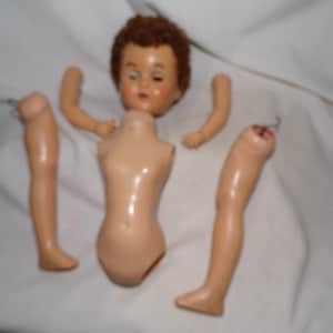 Vintage Horsman Doll Parts 1950&#39;s