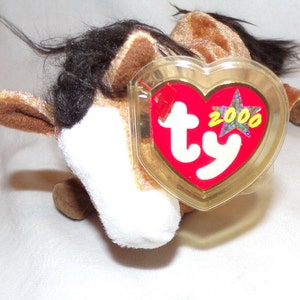 Vintage TY  Beanie Babies &quot;Oats&quot; 2000 the Baby Horse