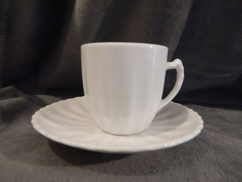 Vintage Demitasse Espresso Cup and Saucer