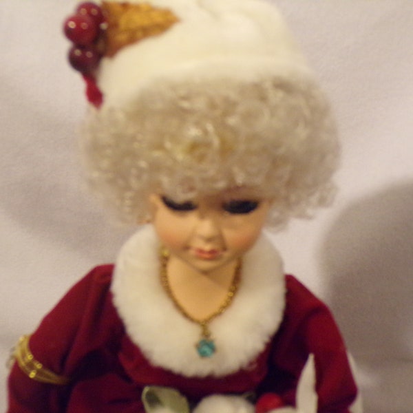 Vintage Brinn's 1989 Limited Edition December Musical Doll