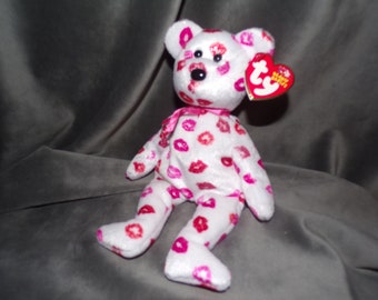 Vintage TY 2003 Beanie Babies "KISSY"