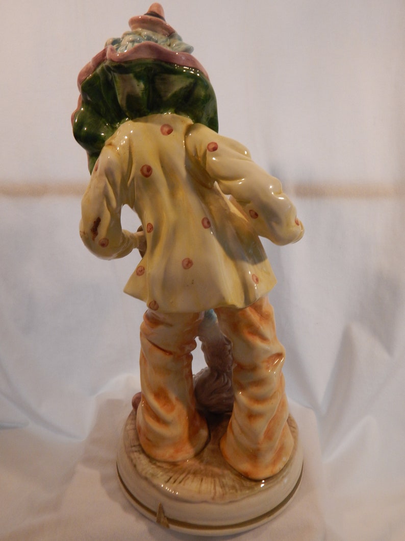 RARE Antique Vintage Capodimonte Clown Figurine made it Italy Etsy