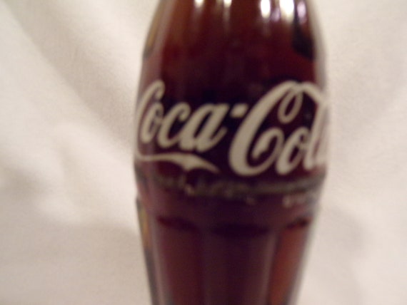 Vintage Coca Cola Classic Bottle FULL Unopened With Red Bottle Cap