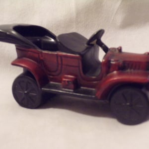 Vintage Ceramic Car Figurine