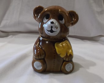 Houston Foods 1982 Honey Pot Bear