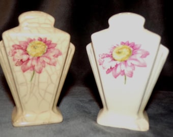 Vintage Floral Salt and Pepper Shakers
