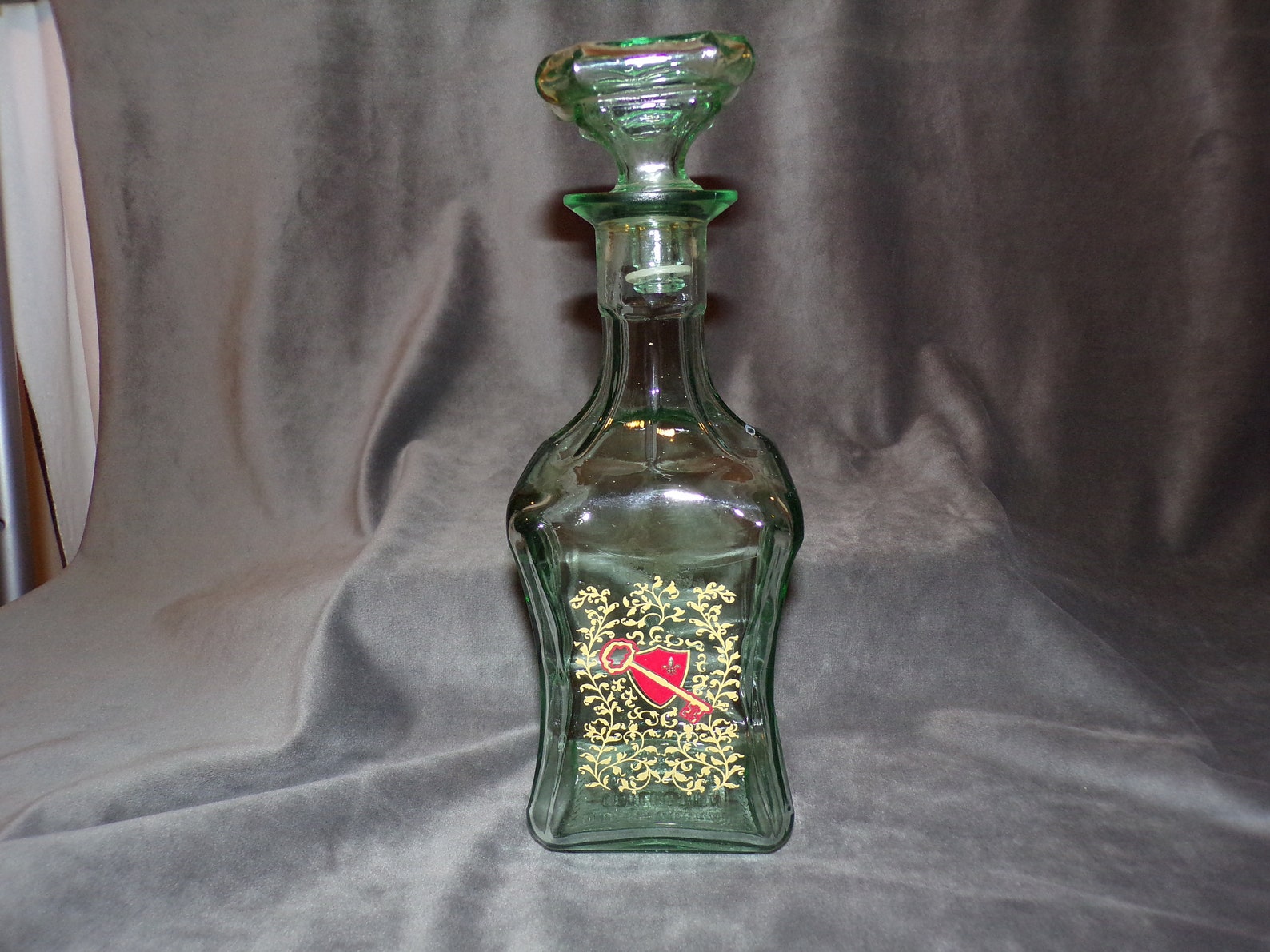 Vintage Old Fitzgerald Collection Decanter Liquor Bottle Etsy