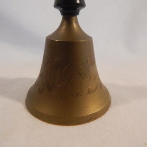 Vintage School-- Dinner Bell Base metal