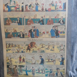 News Paper Comic Strip from March 5, 1933