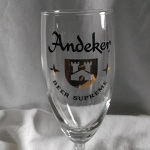 Vintage Andeker Beer Glass Goblet