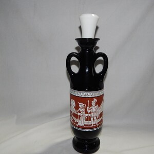 Vintage Jim Beam Amethyst Glass Decanter