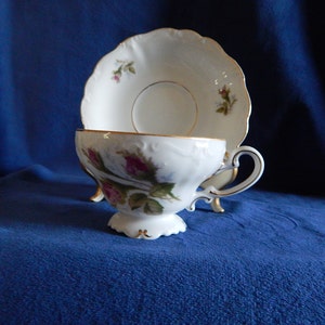 Vintage OHata China Tea cup and Saucer Occoupied Japan