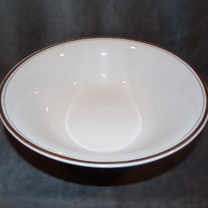 Vintage  Gold Trim Serving Bowl