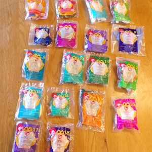 Vintage McDonalds Teenie Happy Meal TY Beanie Babies