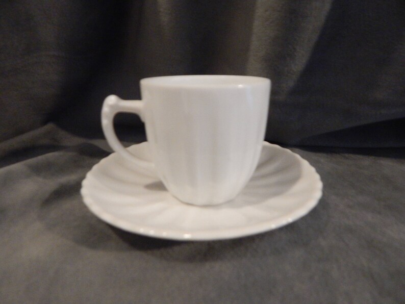 Vintage Demitasse Espresso Cup and Saucer