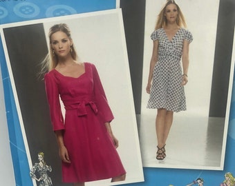 uncut SIMPLICITY PATTERN #2644 Dress Project Runway Sizes U5 16, 18, 20, 22, 24 P952