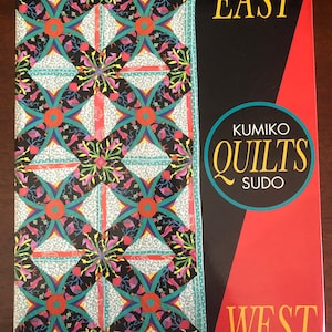 QUILTS EAST WEST Kumiko Sudo 53 quilt block patterns Asian Pg87
