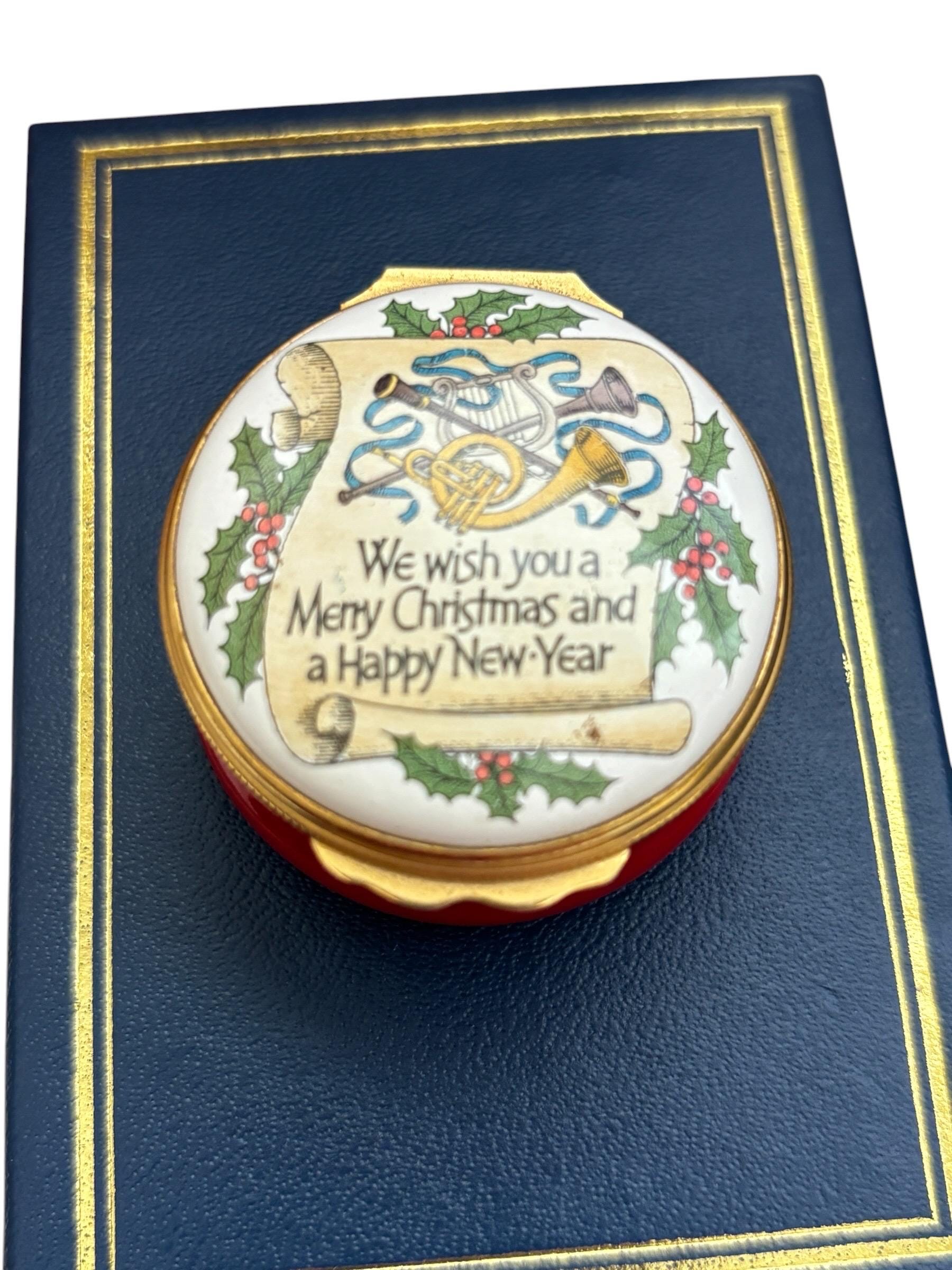 Halcyon Days Enamel Boxes Christmas - Etsy