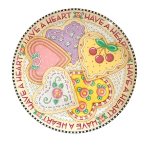 2001 MARY ENGELBREIT 16” PLATTER Have a Heart Dr- 060