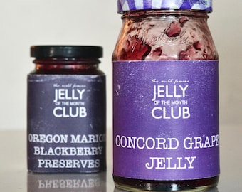 Printable Jelly of the Month Club Labels