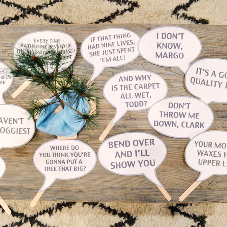 Printable Griswold Quote Bubbles Etsy