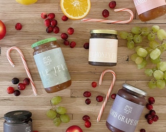 Printable Jelly of the Month Club Labels