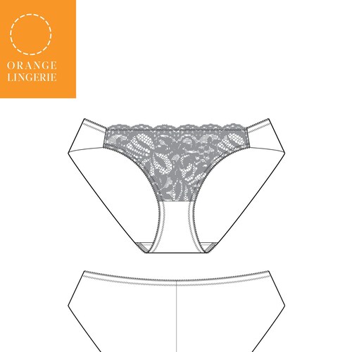 Instant Download PDF Lingerie Sewing Pattern for an Underwire - Etsy