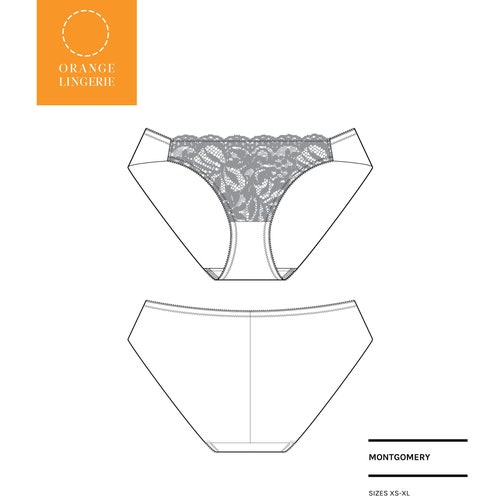 Instant Download PDF Lingerie Sewing Pattern for an Underwire - Etsy ...